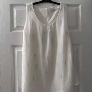 Ricki's White Sleeveless Blouse